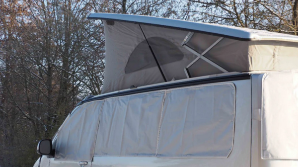 Shelter Thermic für den Ford Tourneo Custom V710 / VW Der neue Transporter Seitenteile + Heckklappe